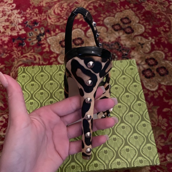 Leopard print heels - Picture 4 of 8